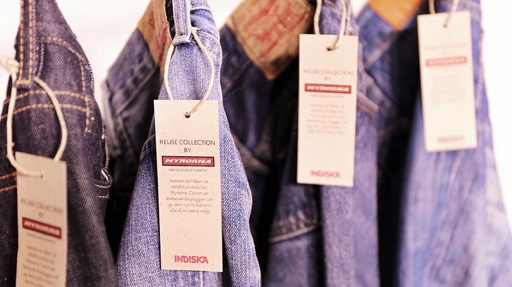 INDISKA och Myrorna i jeanssamarbete