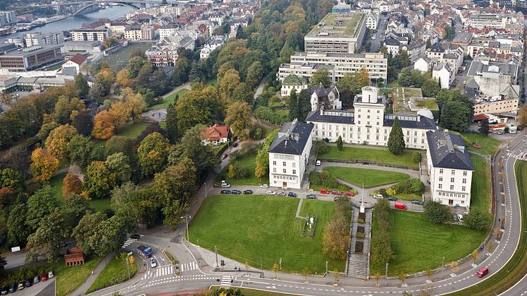 Geofysisk institutt ved Universitetet i Bergen. Foto: Alf Edgar Andresen