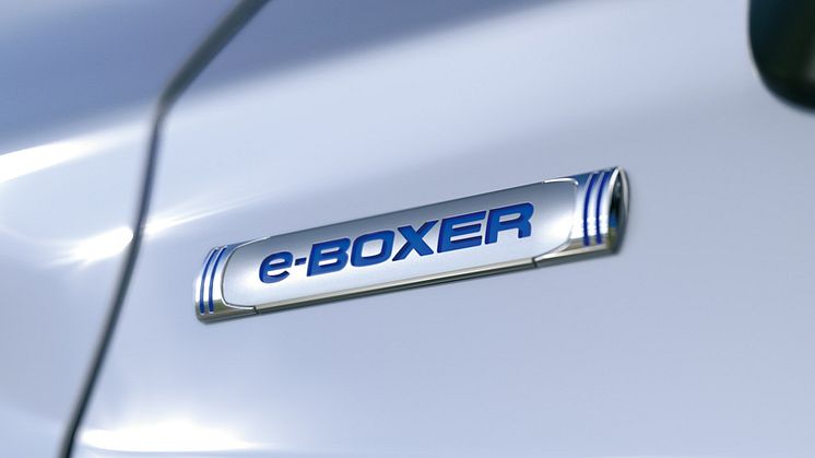 Subaru e-BOXER esitellään Gevenen autonäyttelyn yhteydessä maaliskuussa.