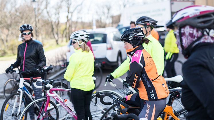 Helglägret inför Tjejvättern har fått stor betydelse för cyklande tjejer.