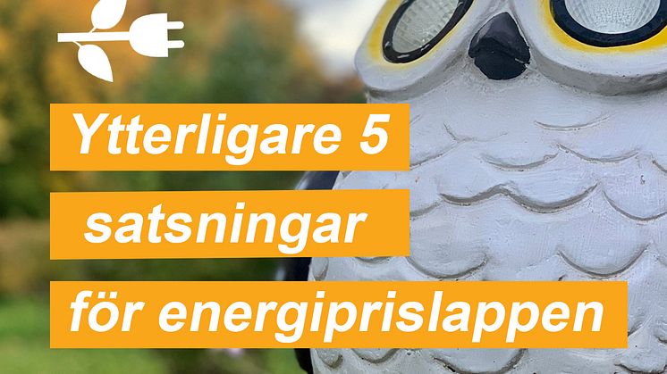 Ytterligare fem satsningar för energiprislappen på LKF i Lund