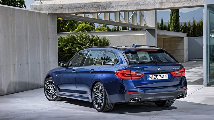 Den nye BMW 5-serie Touring