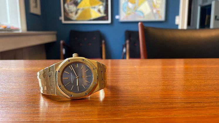  Bruun Rasmussen hylder 50-året for Audemars Piguets model Royal Oak med en sjælden udgave, der kommer under hammeren den 15. juni.