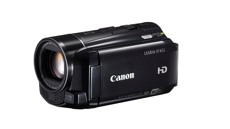 Del kreativiteten på en enkel måte – Canon lanserer LEGRIA HF R-serie med Wi-Fi og filmfiltre