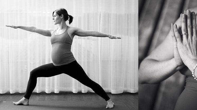 Ett bubblande yoga-community for gravida och mammor