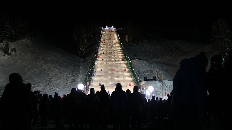 Tävlingsbacken i Deer Valley. Foto: FIS Freestyle