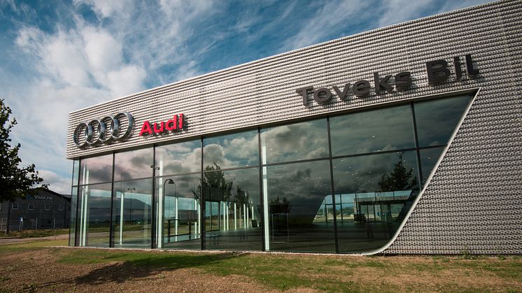Audi inviger ny anläggning i Lund