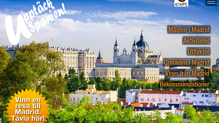 Allt om Madrid i vårt nya nummer av Upptäck Spanien!