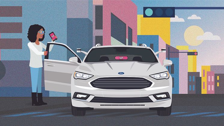 A Ford és a Lyft együttműködése elősegíti az önvezető autók terjedését
