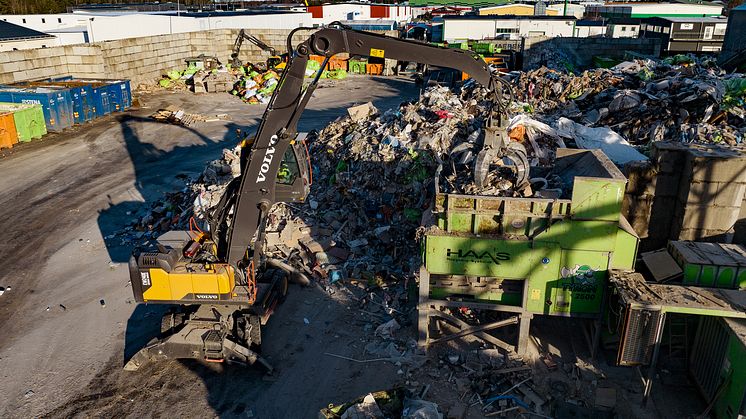 Bara Volvo på Sortera Recycling:  ’’Det handlar om trygghet och kvalitet’’