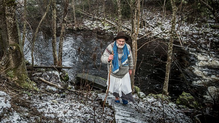 Stig Johansson, kassör i föreningen Bergslagens Spektakelteater.