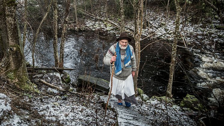 Stig Johansson, kassör i föreningen Bergslagens Spektakelteater.