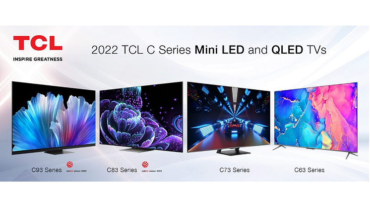 TCL presenterar sina nya TV-modeller och soundbars i C-serien