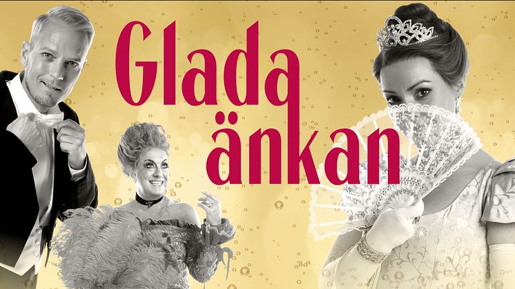 Glada Änkan på Nöjesteatern i Malmö! Presskonferens!