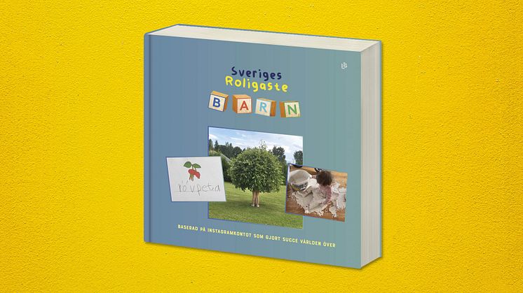 Över en miljon följare – nu blir Instagramkontot Sveriges roligaste barn till bok!
