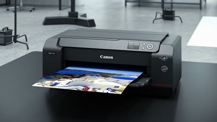 Canon imagePROGRAF PRO-1100 - nya A2-flaggskeppsmodellen i serien professionella inkjet-skrivare.