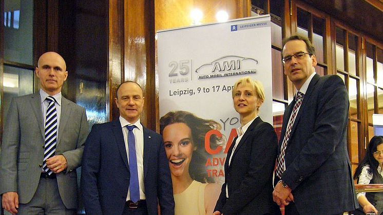 Erfolgreiche Pressekonferenz in Prag: LTM GmbH und Leipziger Messe GmbH werben für AMI und LEIPZIG REGION
