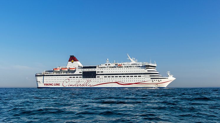 Viking Line ställer in samtliga kryssningar med Viking Cinderella