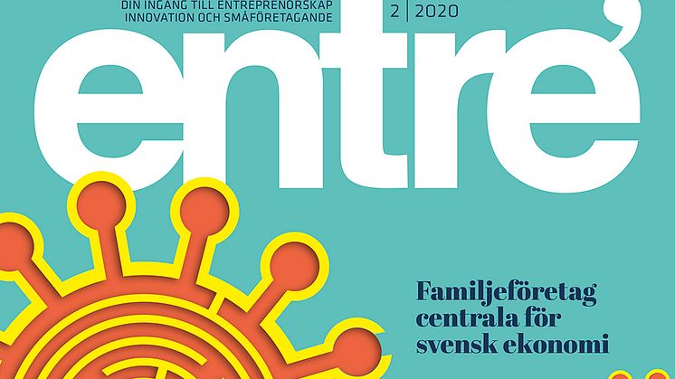 ​ESBRIs tidning Entré nr 2, 2020 är ute nu.