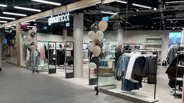 gina tricot opens new store in ringen, stockholm
