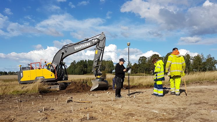 Arkeologiska undersökningar nu även i Ekeby