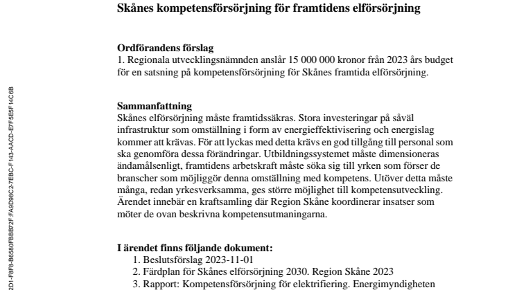 Beslutsförslag 15 miljoner till kompetensförsörjning för att säkra Skånes energiförsörjning.pdf