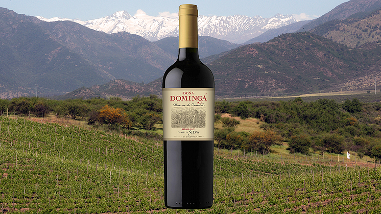 2021 Doña Dominga Reserva de Familia Syrah ﻿﻿lanseras på Systembolaget den 1 december. Nr 245601 · Flaska 750 ml · 14,5% · Pris: 119 kr.