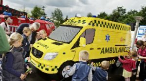 Falck har fået en LEGO ambulance