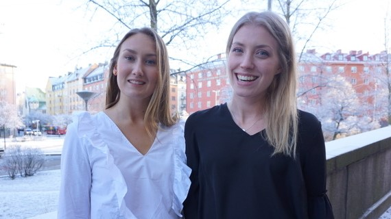 Linnea Eriksson och Therese Svensk