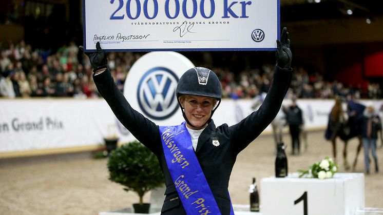 Angelica Augustsson vann Volkswagen Grand Prix 