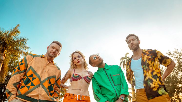 Calvin Harris släpper singeln “Stay With Me” tillsammans med Justin Timberlake, Halsey, Pharrell och laddar för albumreleasen av ”Funk Wav Bounces Vol. 2”