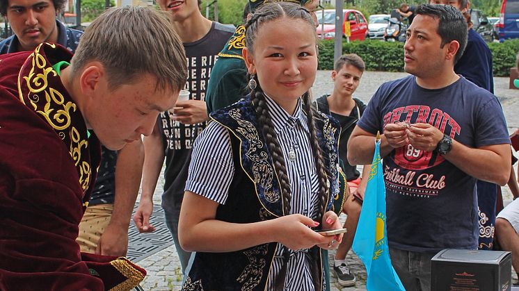 Der Internationale Nachmittag ist immer ein Podium kultureller Vielfalt. © TH Wildau / Bernd Schlütter