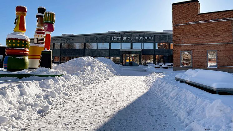 Vy över museiparken där det kommer vara sportlovsaktiviteter vecka 8.