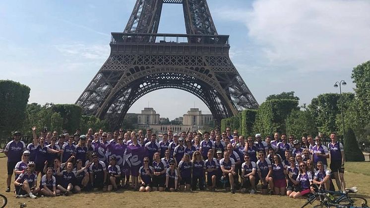 Surrey sisters cycle to fundraising success for the Stroke Association