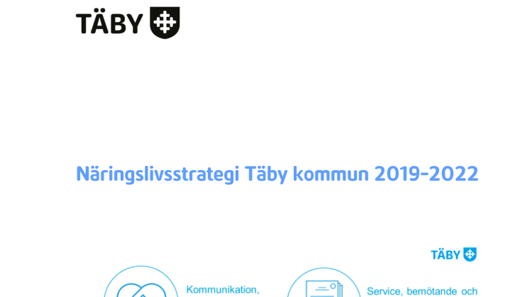 Näringslivsstrategi Täby kommun 2019-2022