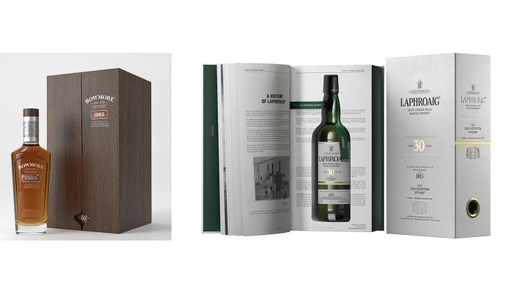 Bowmore® 1965 / Laphroaig® Ian Hunter / Laphroaig® Lore