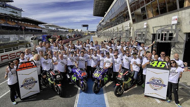 Yamaha Hit 500th Grand Prix Racing Victory Milestone