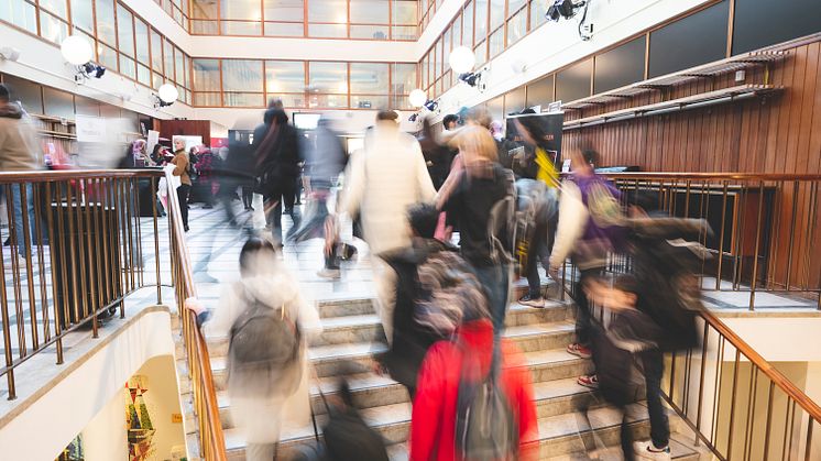 Rekryteringsträffen där besöksnäringsföretag i Halmstad träffade arbetssökande var välbesökt. Foto: Destination Halmstad