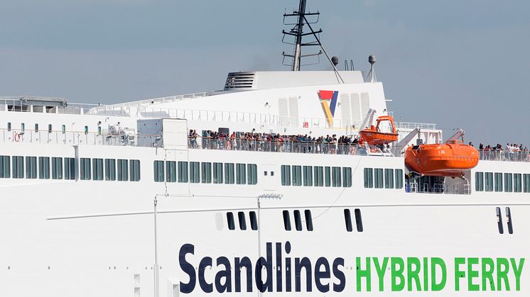 Scandlines' neue Hybridfähre "Berlin"