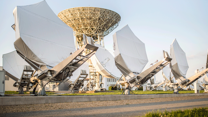 Photo credit: Eutelsat's Paris-Rambouillet Teleport (photographer Adrien Daste)