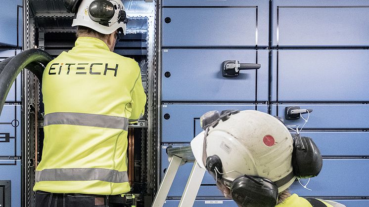  Eitech installerar elkraft till SCA Östrand