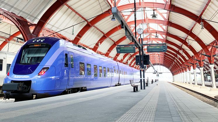 Expresståg från Trelleborg och Svedala