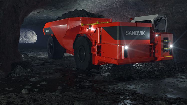 The battery electric truck Sandvik TH550B – Rethink the future of mining at the Euro Mine Expo 14 - 16 June