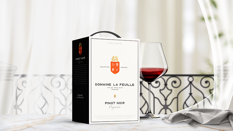 Nu lanseras Domaine la Feuille - en ekologisk Pinot Noir från Languedocs solkyssta dalar i sydöstra Frankrike.