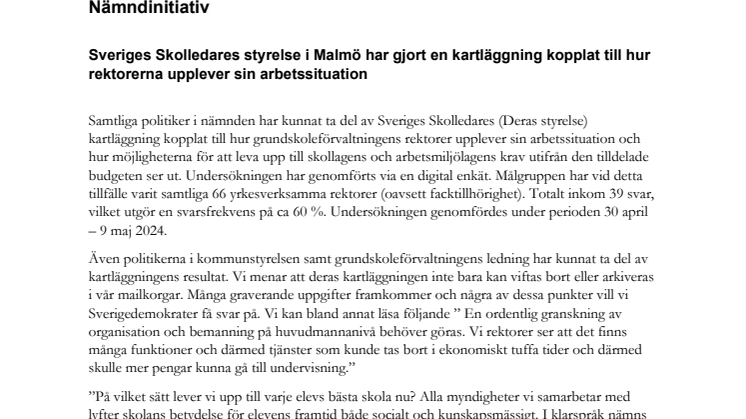 NI GN Olsson maj Sveriges Skolledares styrelse i Malmö har gjort en kartläggning kopplat till hur rektorerna upplever sin arbetssituation (1).pdf