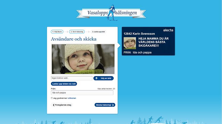 Alecta lanserar Vasaloppshälsningen