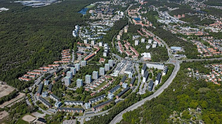 Godkännande av program för Biskopsgården är ett av ärendena på stadsbyggnadsnämnden den 26 september. Bild: Göteborgs Stad. 