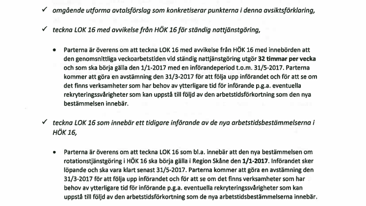 Avsiktsförklaring Region Skåne och Vårdförbundet