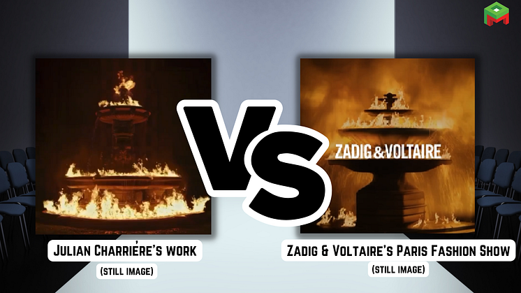 Artist Julian Charrière claims fashion brand Zadig and Voltaire plagiarized his work for their latest campaign