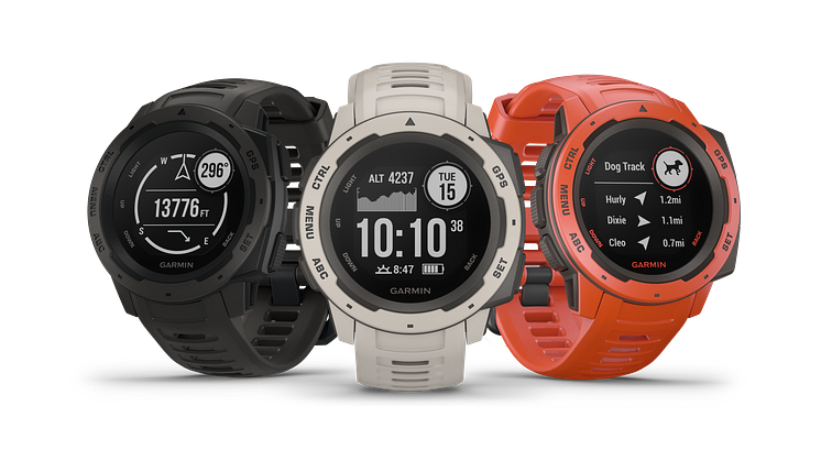 Garmin® Instinct®: En robust GPS-klocka för tuffa outdoor-aktiviteter